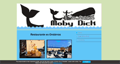 Desktop Screenshot of barrestaurantemobydick.com