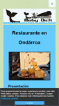 Mobile Screenshot of barrestaurantemobydick.com