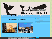 Tablet Screenshot of barrestaurantemobydick.com